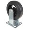 Vestil Rubber Rigid Caster 6 In. Diameter 2 In. Width 507 Lb. Capacity Black CST-VE-6X2MR-R - alternate 9